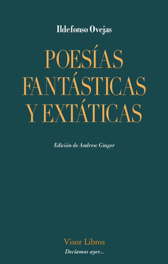 Poesías fantásticas y extáticas, de OVEJAS | portada del libro