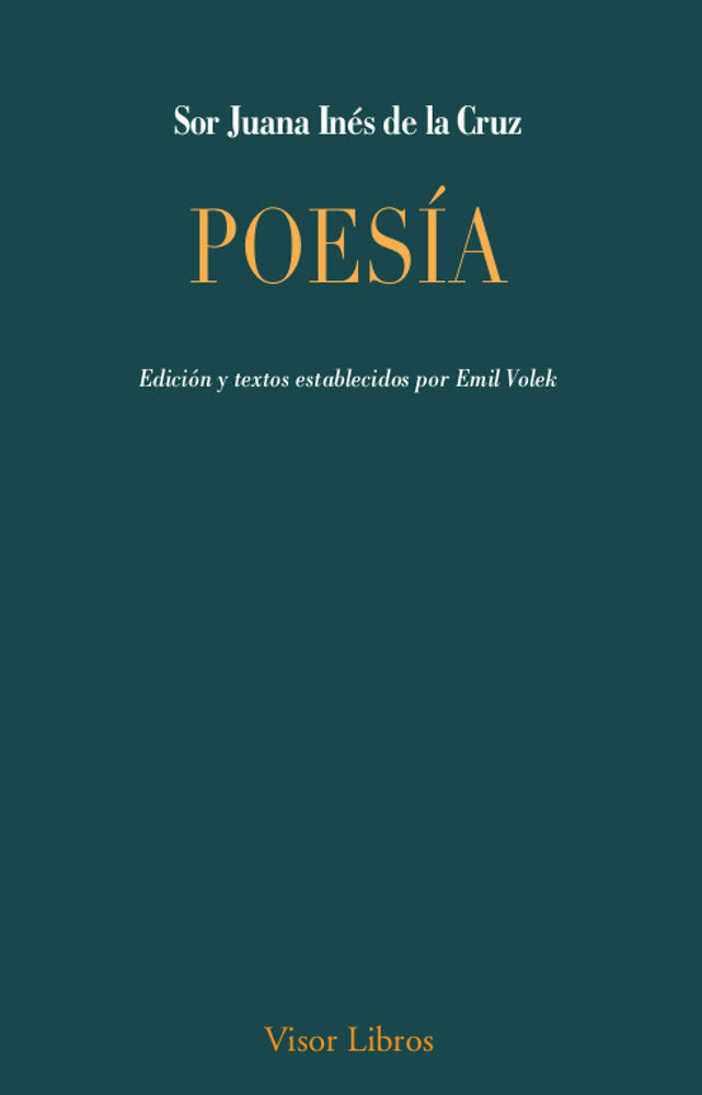 POESIA, de CRUZ, SOR JUANA INES DE LA | portada del libro