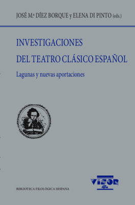 Investigaciones del Teatro Clásico español, de Díez Borque | portada del libro