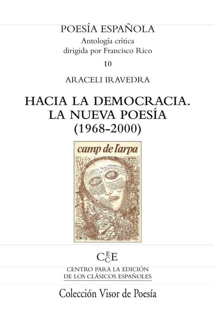 Hacia la democracia. La nueva poesía (1968-2000), de Iravedra, Araceli | portada del libro