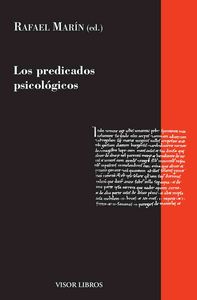 los predicados psicológicos, de Marín, Rafael | portada del libro