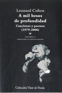 A mil besos de profundidad, de Cohen, Leonard | portada del libro