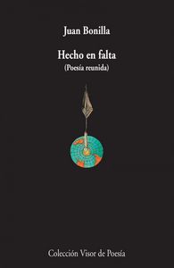 Hecho en falta, de Bonilla, Juan | portada del libro