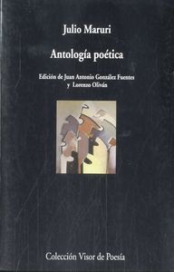 Antología poética, de Maruri, Julio | portada del libro