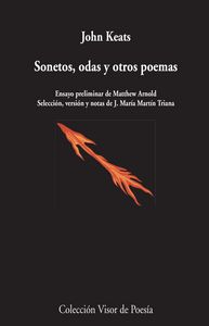 Sonetos, odas y otros poemas, de Keats, John | portada del libro