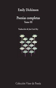 Poesías Completas III, de Dickinson, Emily | portada del libro