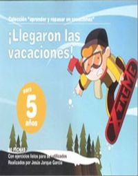 Llegaron las vacaciones, 5 años | portada del libro