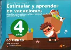 ESTIMULAR Y APRENDER EN VACACIONES, de JARQUE GARCIA, JESUS | portada del libro