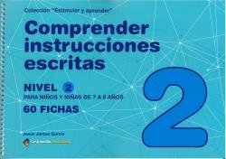 COMPRENDER INSTRUCCIONES ESCRITAS NIVEL 2, de JARQUE GARCIA, JESUS | portada del libro