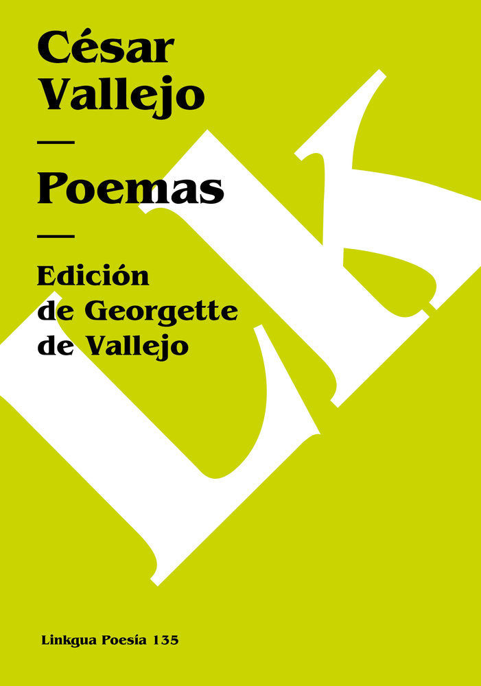 POEMAS, de Vallejo, César | portada del libro