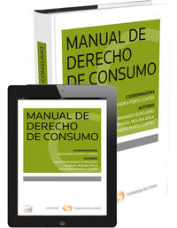 Manual de derecho de consumo (Papel + e-book), de Fernández Burgueño, Pablo | portada del libro