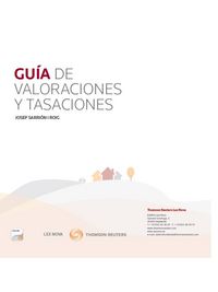 Guía de valoraciones y tasaciones (Papel + e-book), de Sarrión i Roig, Josep | portada del libro