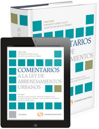 Comentarios a la Ley De Arrendamientos Urbanos (Papel + e-book), de Mateos Sanz, Jacobo B. | portada del libro