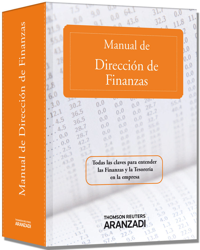 Manual de Dirección de Finanzas, de Aranzadi, Aranzadi | portada del libro