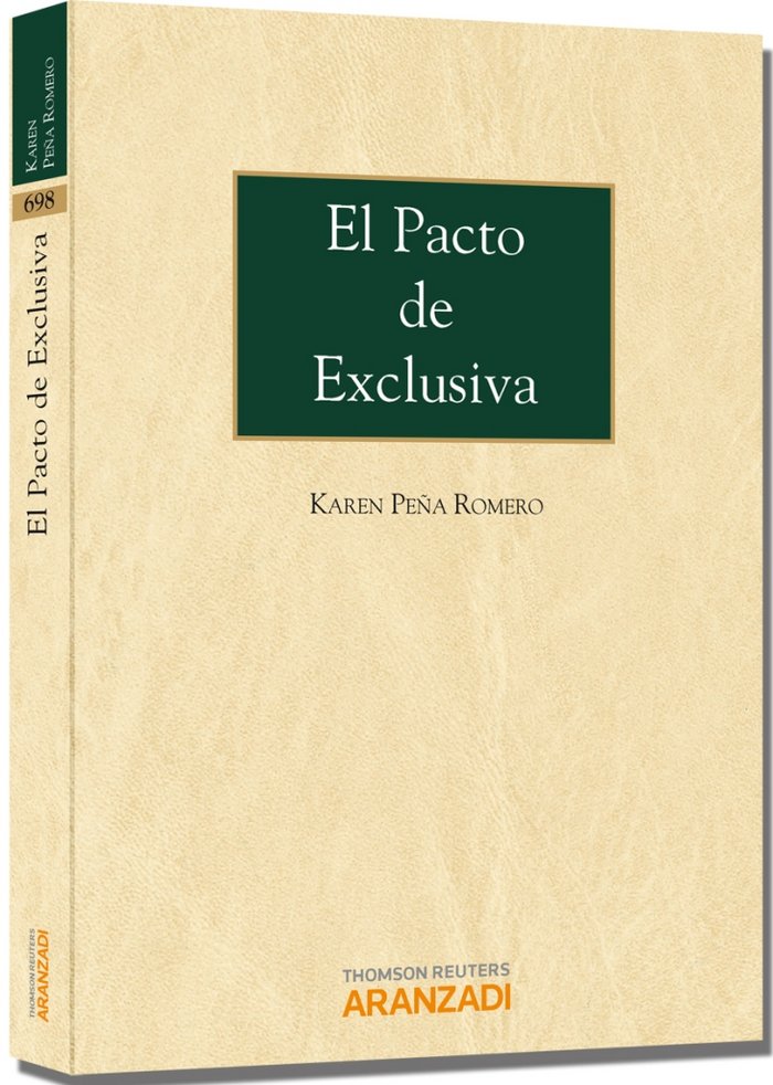 El pacto de exclusiva, de Peña Romero, Karen | portada del libro