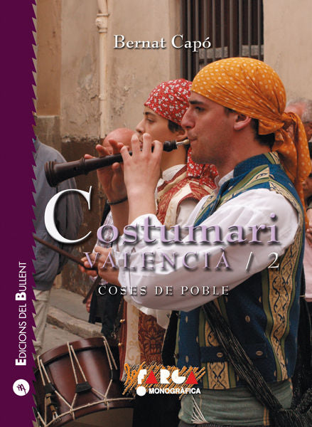 Costumari valencià / 2, de Capó i García, Bernat | portada del libro