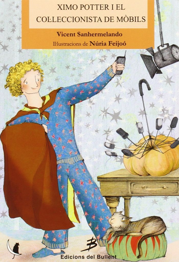 Ximo Potter i el col·leccionista de mòbils, de Sanhermelando Bellver, Vicent | portada del libro