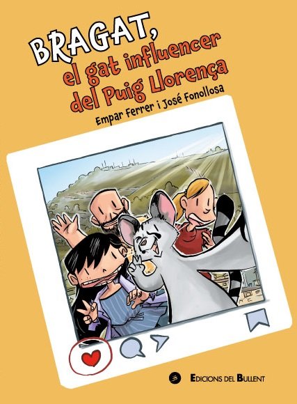 BRAGAT EL GAT INFLUENCER DEL PUIG LLORENCA, de FERRER, EMPAR | portada del libro