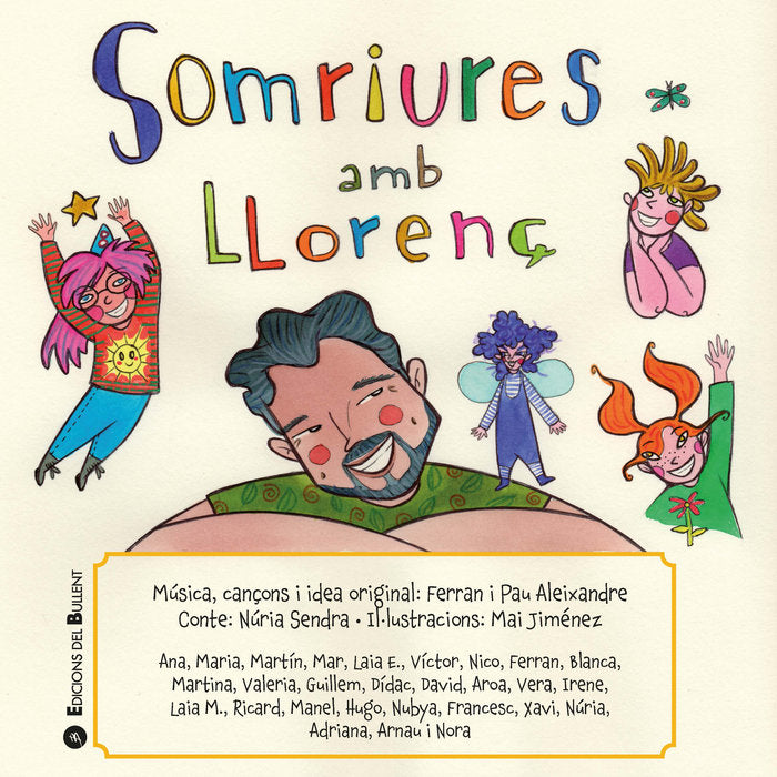 SOMRIURES AMB LLORENC, de SENDRA MARCO, NURIA | portada del libro