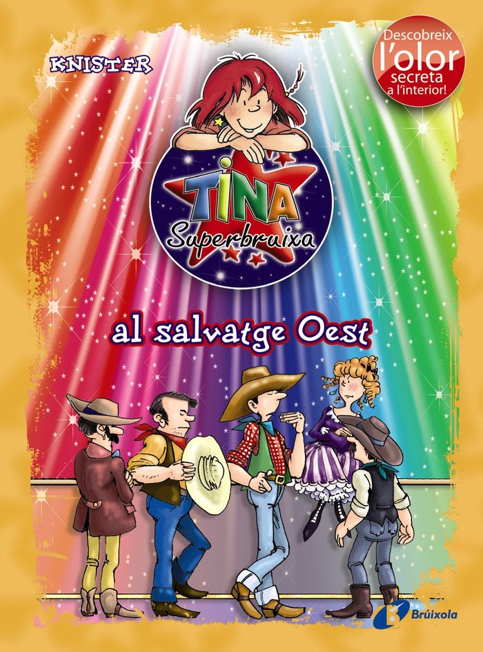 Tina Superbruixa al salvatge Oest (ed. COLOR), de KNISTER | portada del libro