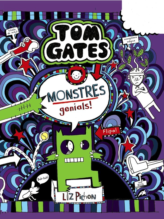 Tom Gates: Monstres genials!, de Pichon, Liz | portada del libro