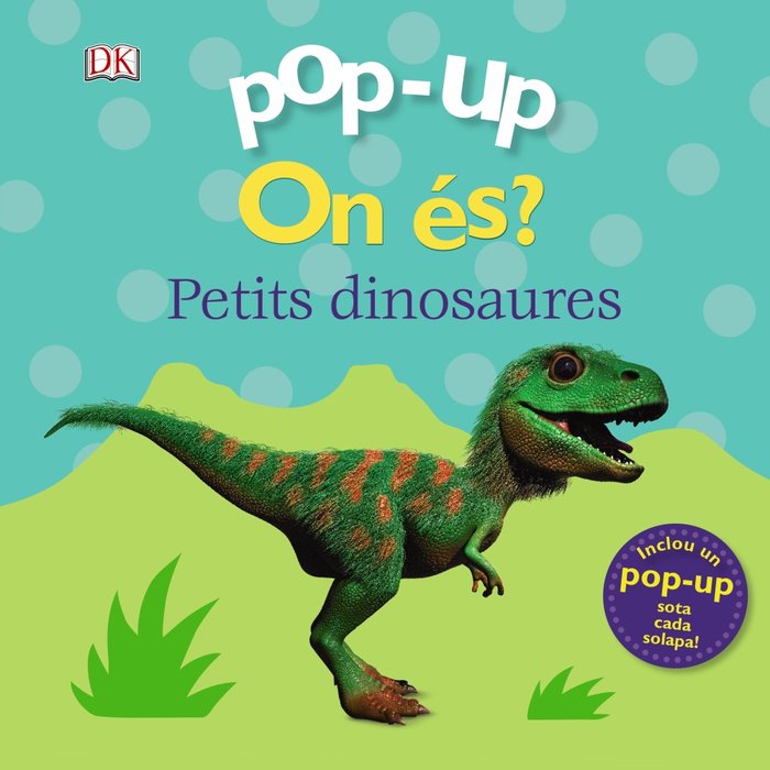 Pop-up. On és? Els dinosaures, de Lloyd, Clare | portada del libro