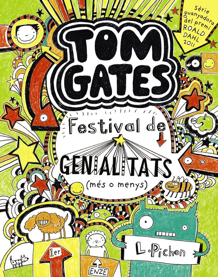 Tom Gates: Festival de genialitats (més o menys), de Pichon, Liz | portada del libro