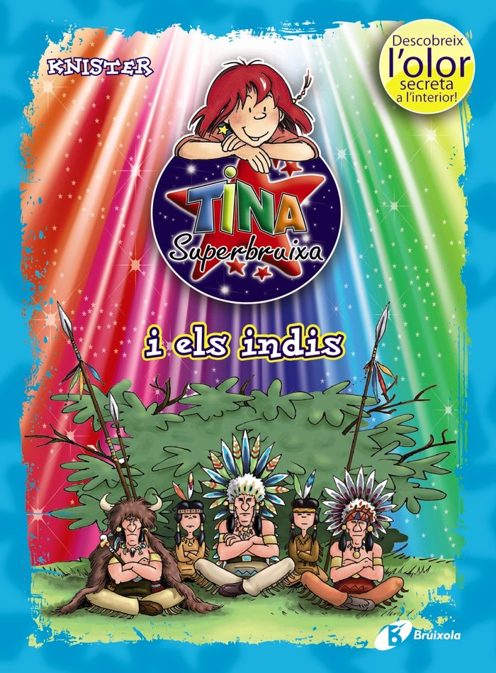 Tina Superbruixa i els indis (ed. COLOR), de KNISTER | portada del libro