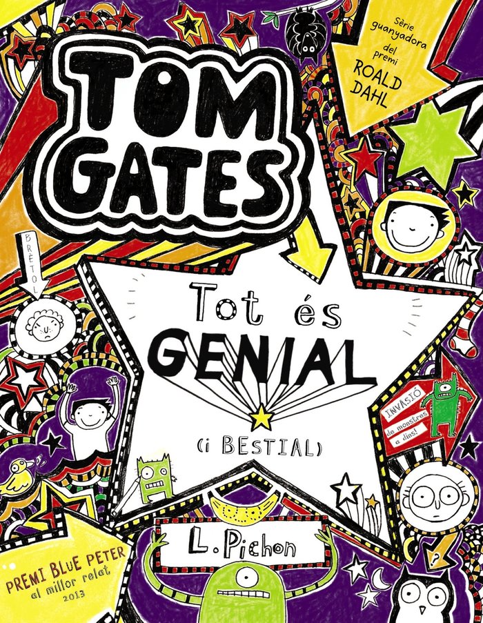 Tom Gates: Tot és genial (i bestial), de Pichon, Liz | portada del libro