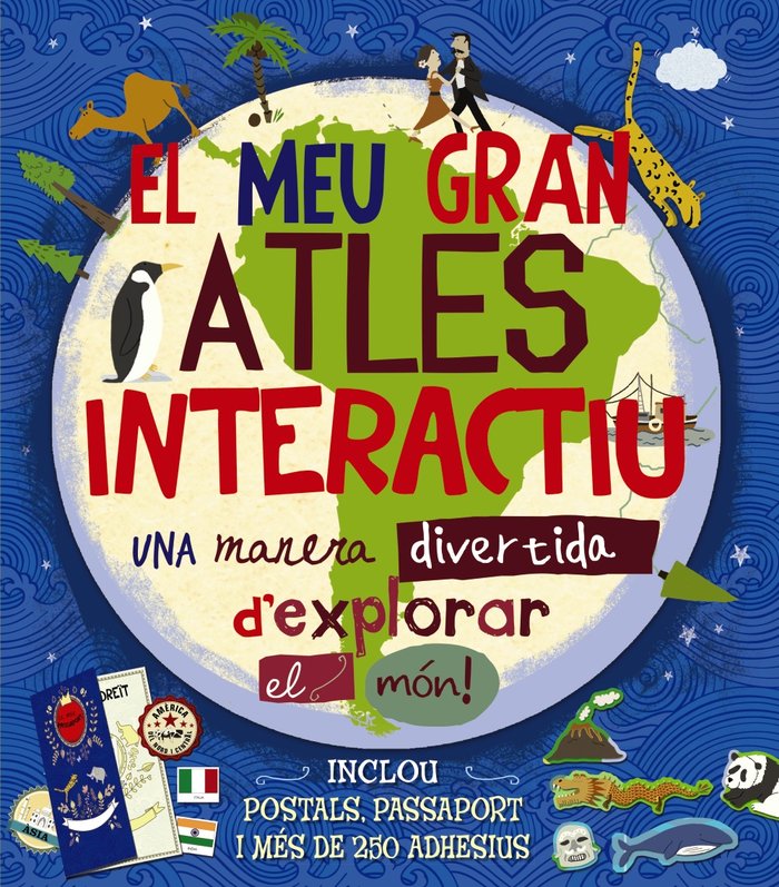 El meu gran atles interactiu, de Slater, Jenny | portada del libro