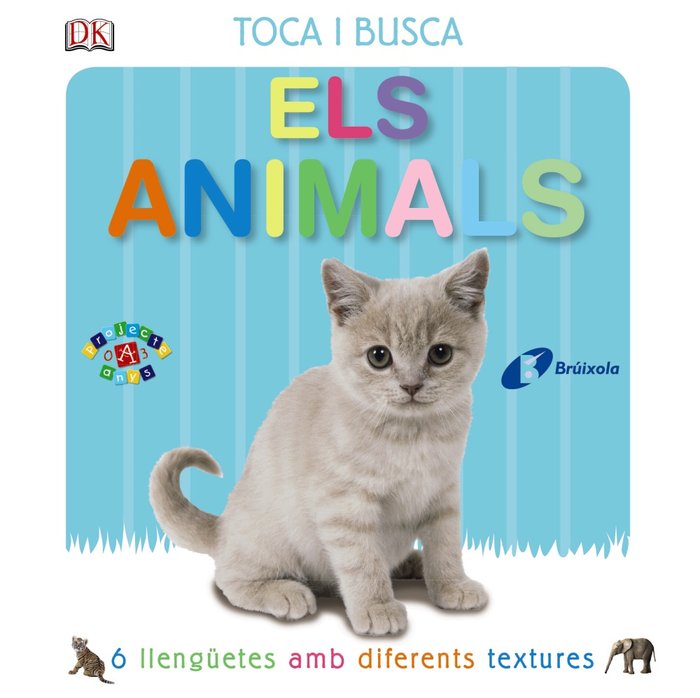Toca i busca. Els animals, de Dorling Kindersley | portada del libro