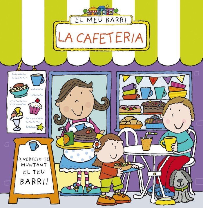 El meu barri. La cafeteria, de Abbott, Simon | portada del libro
