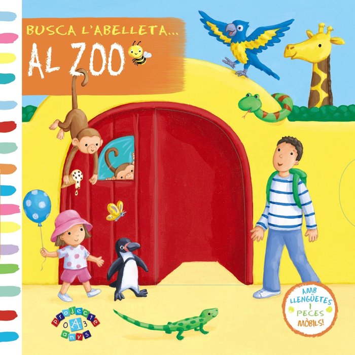Busca l'abelleta... al zoo, de Varios Autores | portada del libro