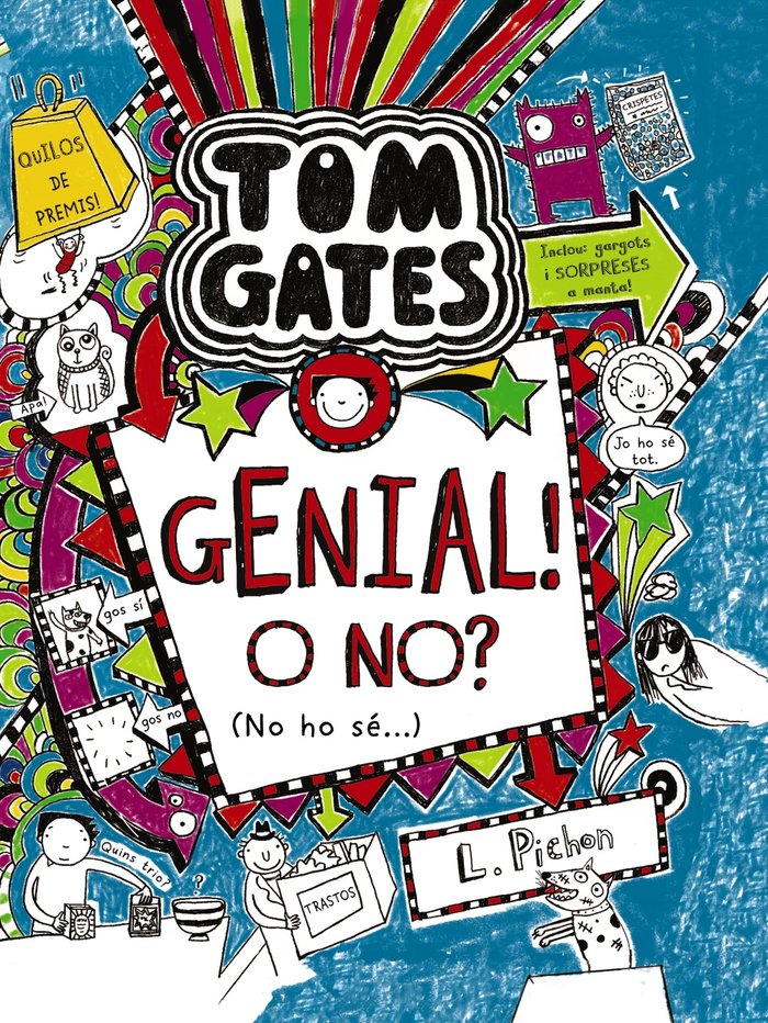 Tom Gates: Genial! O no? (No ho sé...), de Pichon, Liz | portada del libro