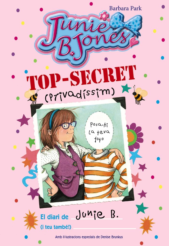 TOP-SECRET (privadíssim): El diari de Junie B. (i teu també!), de Park, Barbara | portada del libro