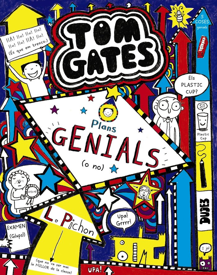 Tom Gates: Plans GENIALS (o no), de Pichon, Liz | portada del libro