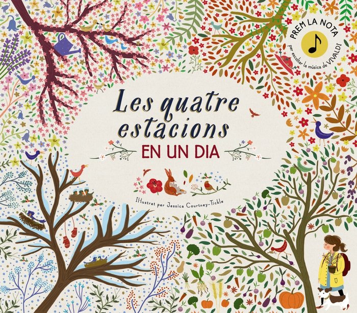 Les quatre estacions en un dia, de Cotton, Katie | portada del libro