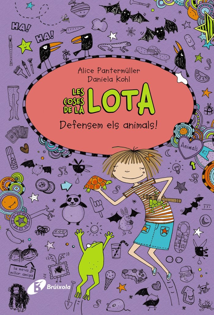 Les coses de la LOTA: Defensem els animals!, de Pantermüller, Alice | portada del libro