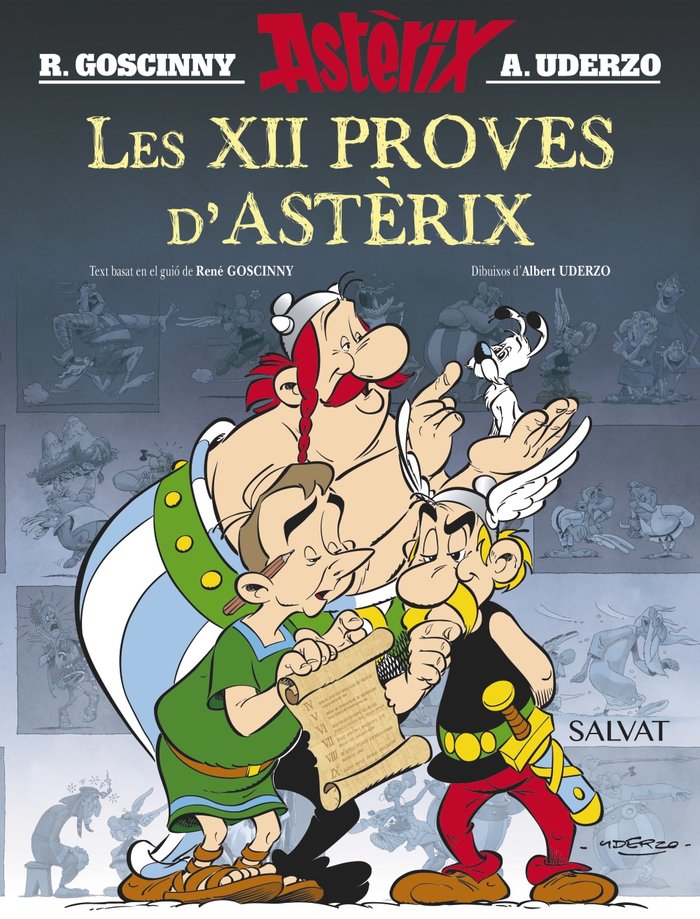 Les XII proves d'Astèrix. Edició 2016, de Goscinny, René | portada del libro