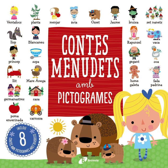 Contes menudets amb pictogrames, de Varios Autores | portada del libro