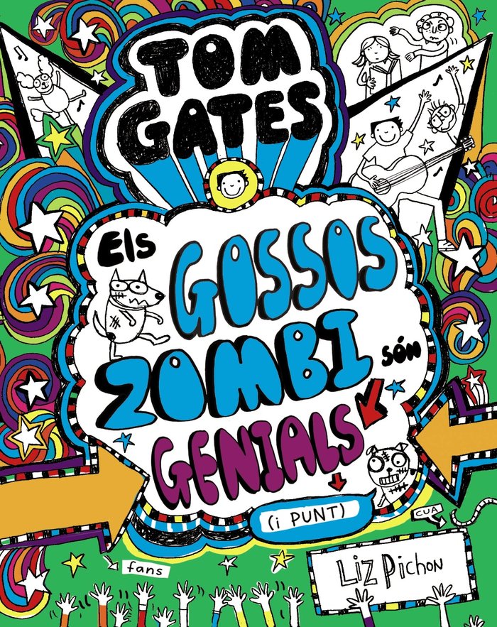 Tom Gates: Els Gossos Zombi són genials (i punt), de Pichon, Liz | portada del libro