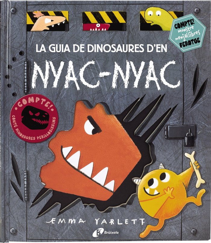 La guia de dinosaures d'en Nyac-nyac, de Yarlett, Emma | portada del libro
