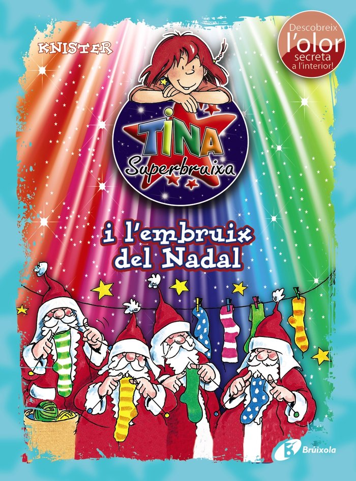 Tina Superbruixa i l'embruix del Nadal (ed. COLOR), de KNISTER | portada del libro