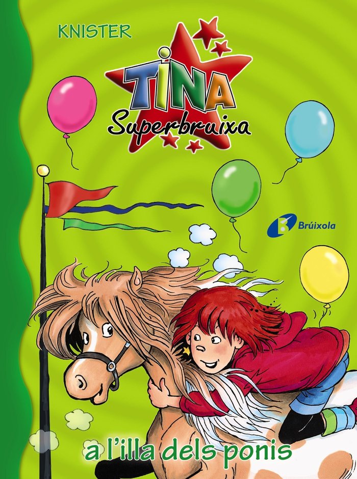 Tina Superbruixa a l'illa dels ponis, de KNISTER | portada del libro