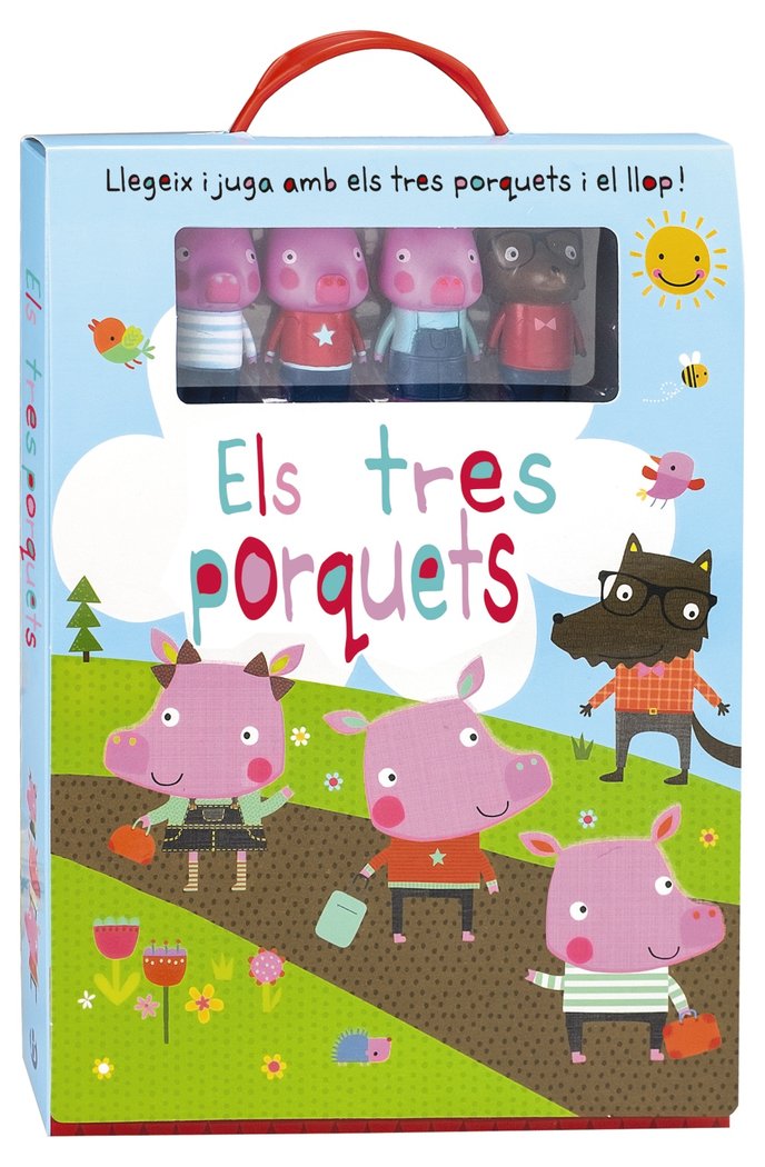 Els tres porquets, de Machell, Dawn | portada del libro