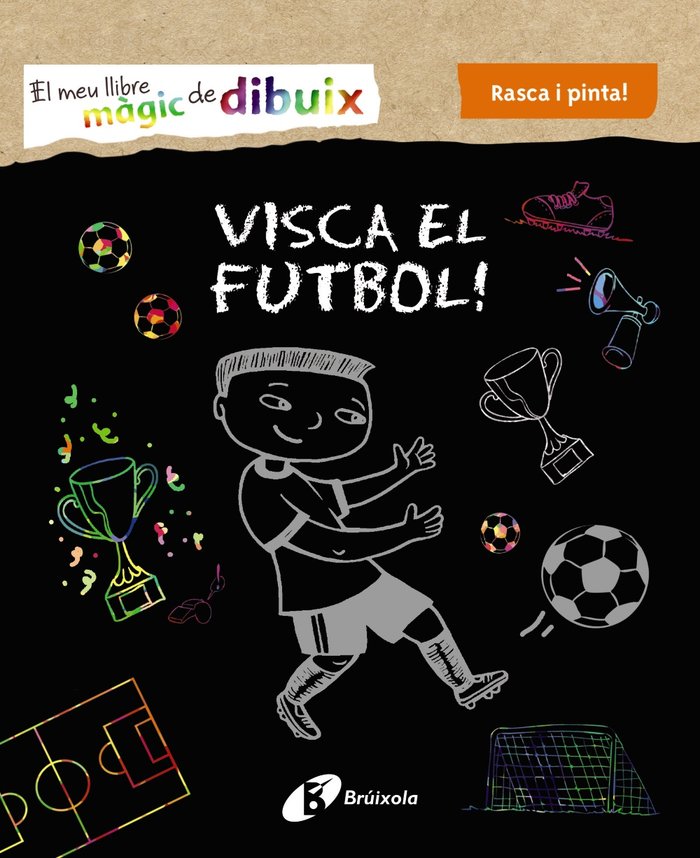El meu llibre màgic de dibuix. Visca el futbol!, de Varios Autores | portada del libro