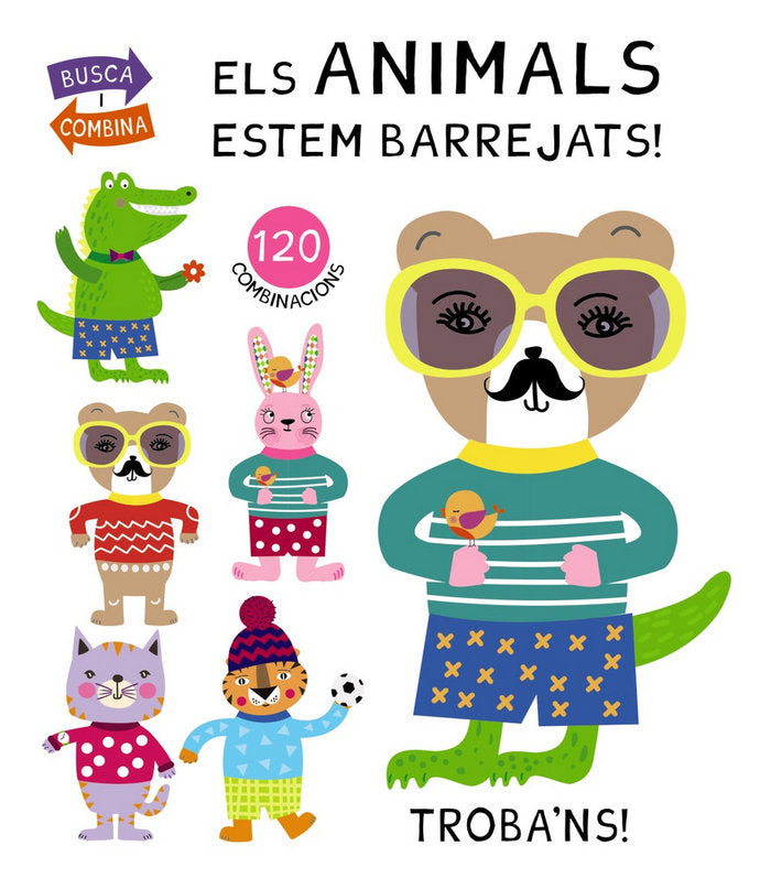 Els animals estem barrejats!, de Poitier, Anton | portada del libro