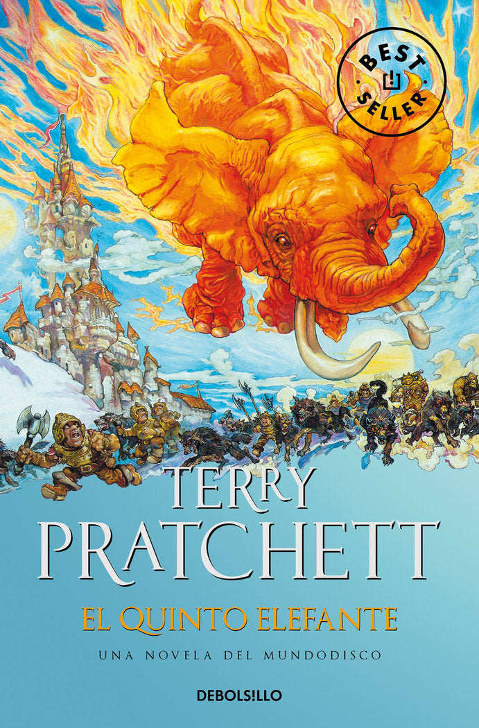 El Quinto Elefante (Mundodisco 24), de Pratchett, Terry | portada del libro