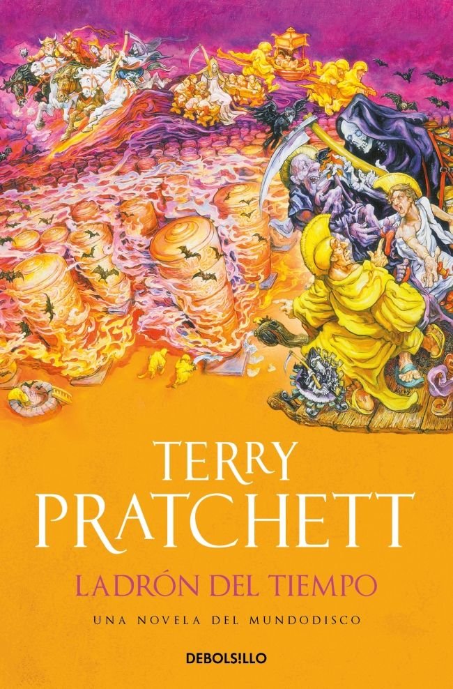 Ladrón del Tiempo (Mundodisco 26), de Pratchett, Terry | portada del libro