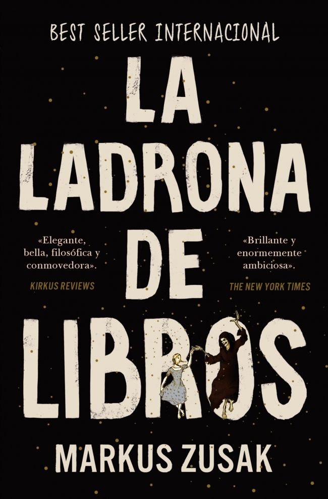 La ladrona de libros, de Zusak, Markus | portada del libro